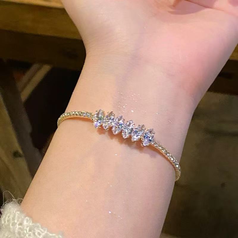 Small diamond 925 bracelet