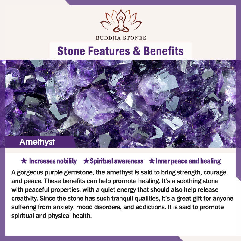 FREE Today: Spiritual and Positive Irregular Crystal Flower Design Amethyst White Crystal Bracelet