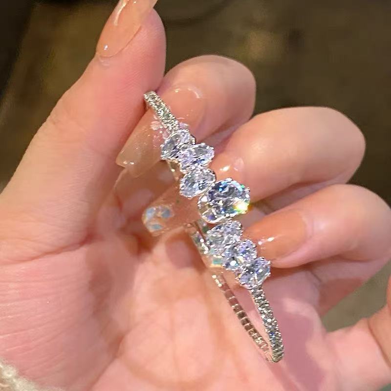 Small diamond 925 bracelet