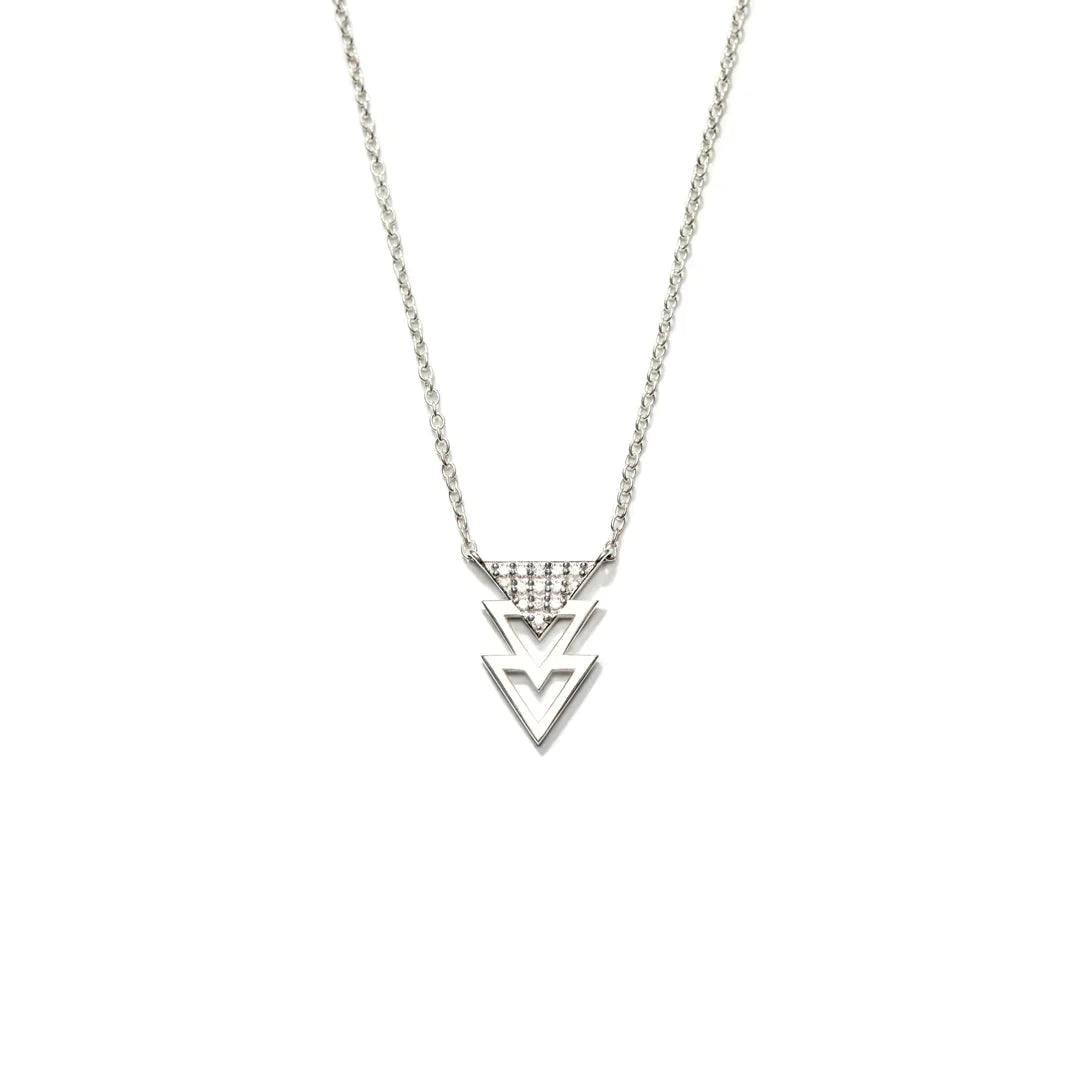 Tribe Triangles Necklace