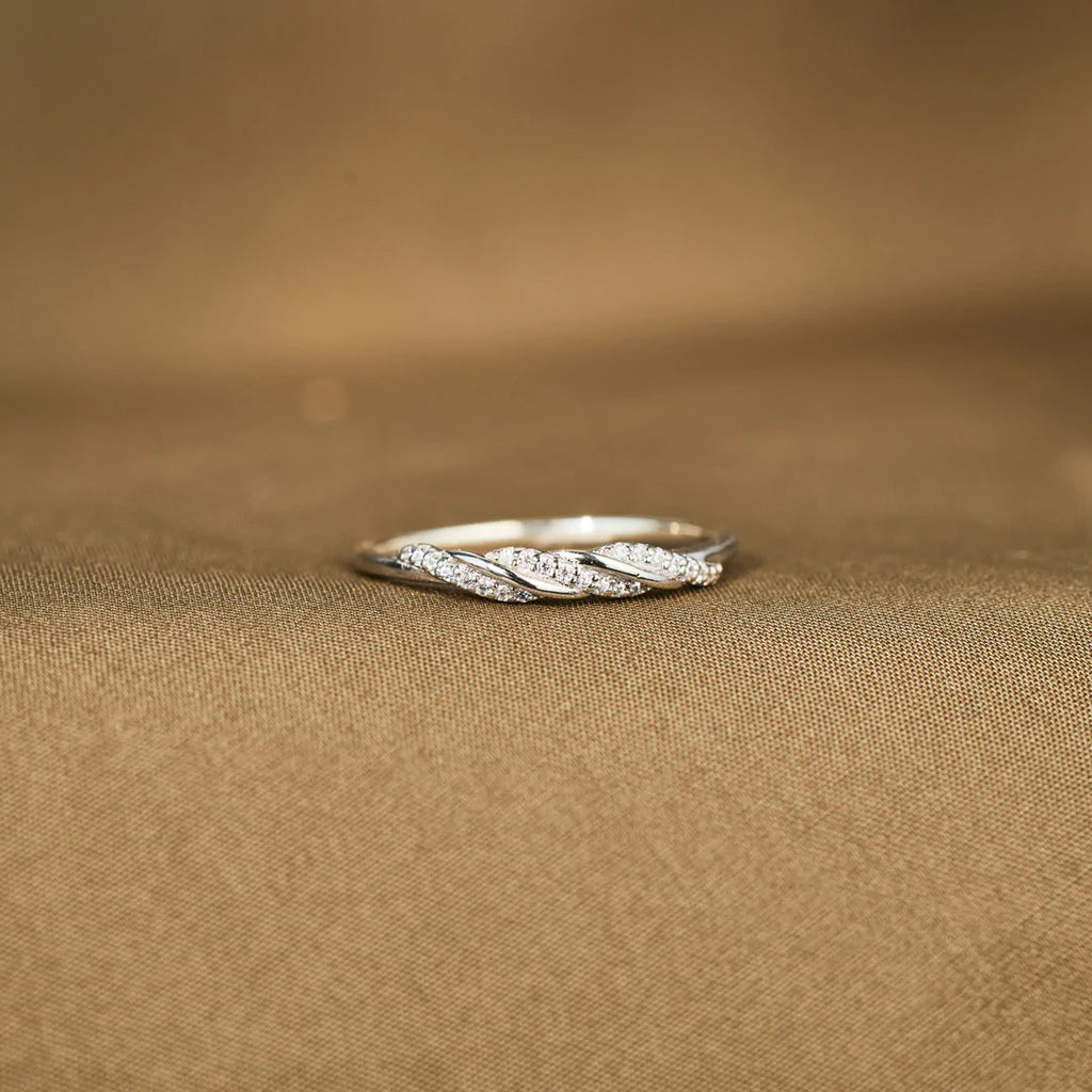 Through Every Twist And Turn Triple Spiral Ring