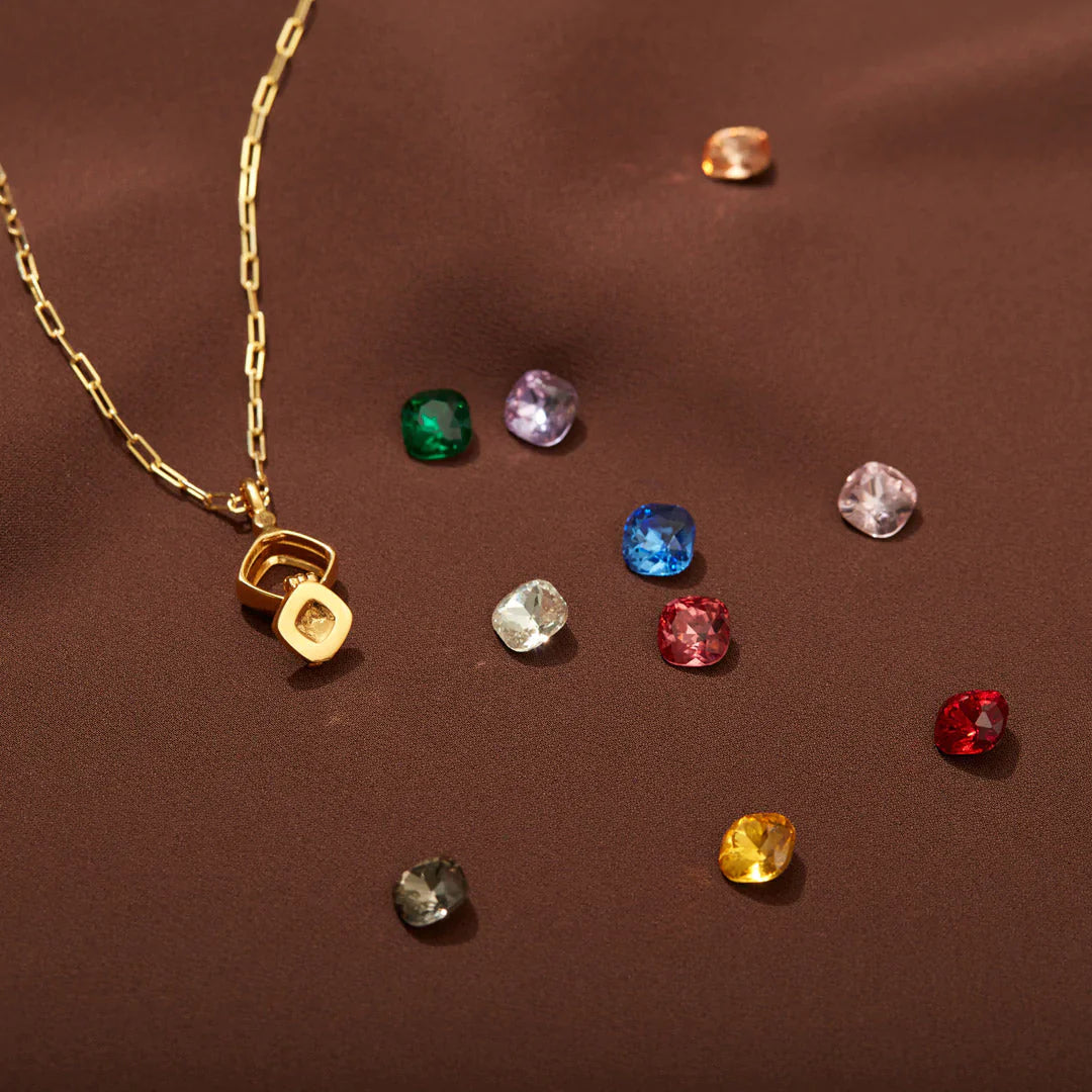 Color Your Day Color Stone Necklace