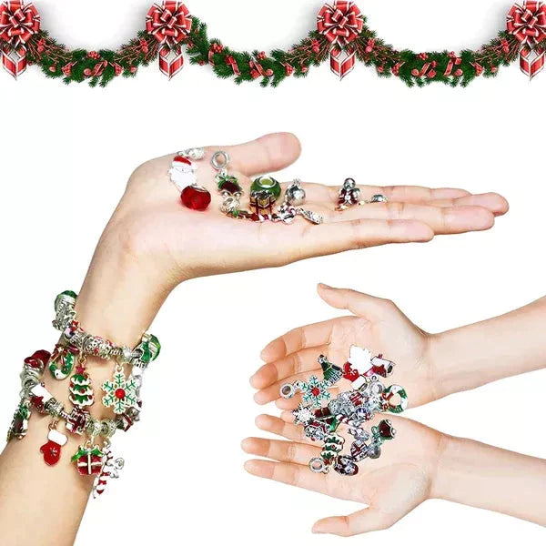 🎁50% off before Christmas🎁DIY CHRISTMAS ADVENT CALENDAR BRACELETS SET🎁