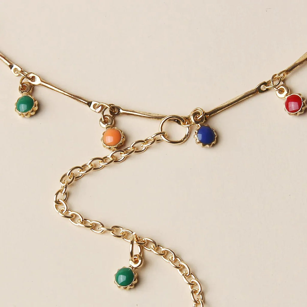 Cuban Chain Anklet Rainbow Anklet Fashion Jewelry for Women
