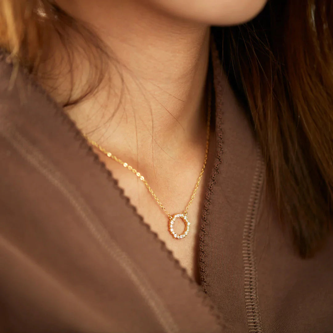 Open Circle Necklace