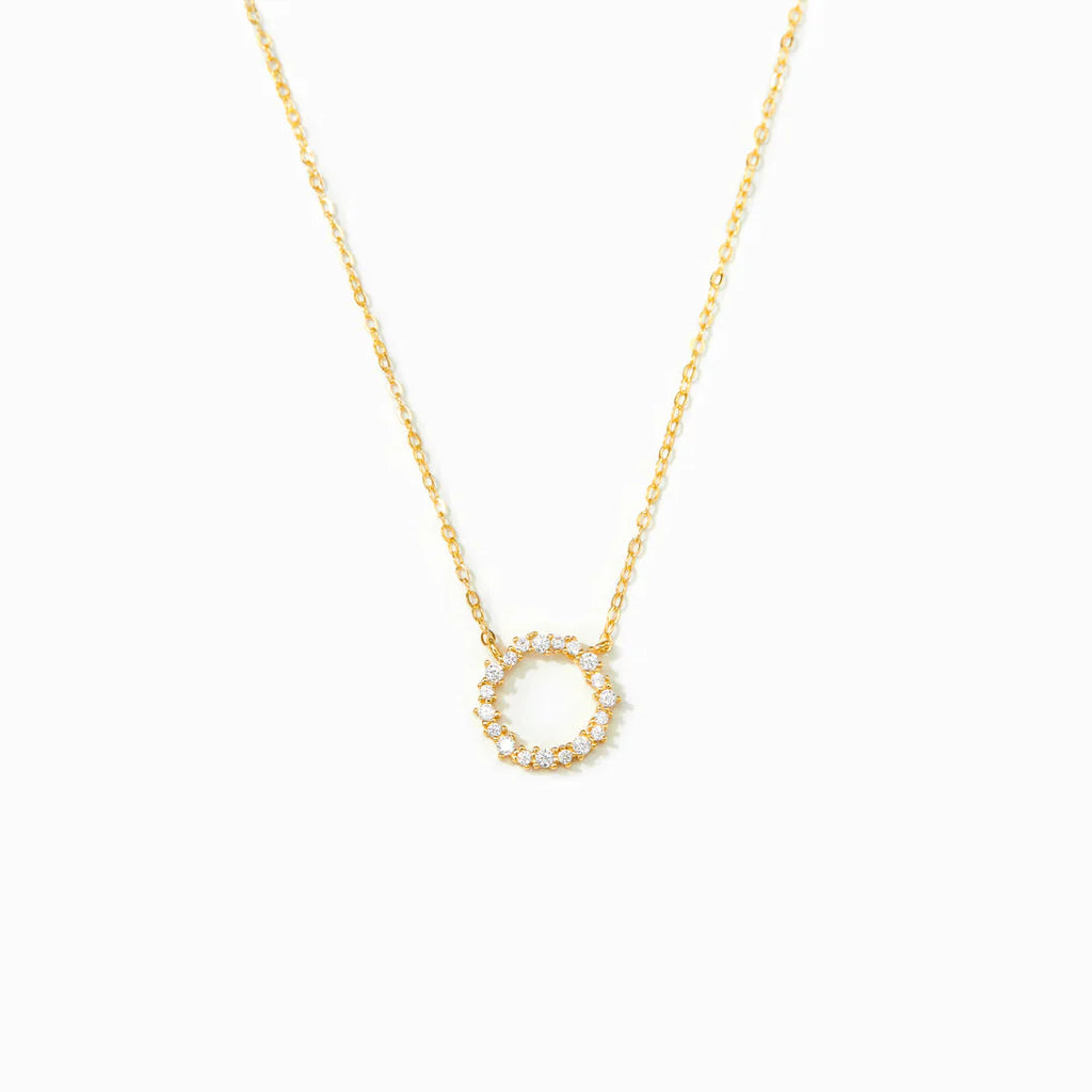 Open Circle Necklace