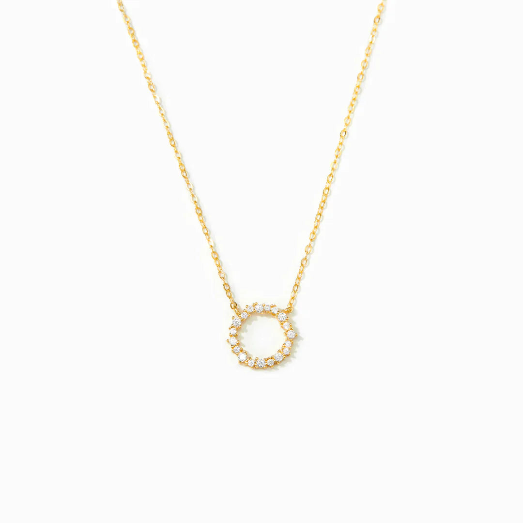 Open Circle Necklace