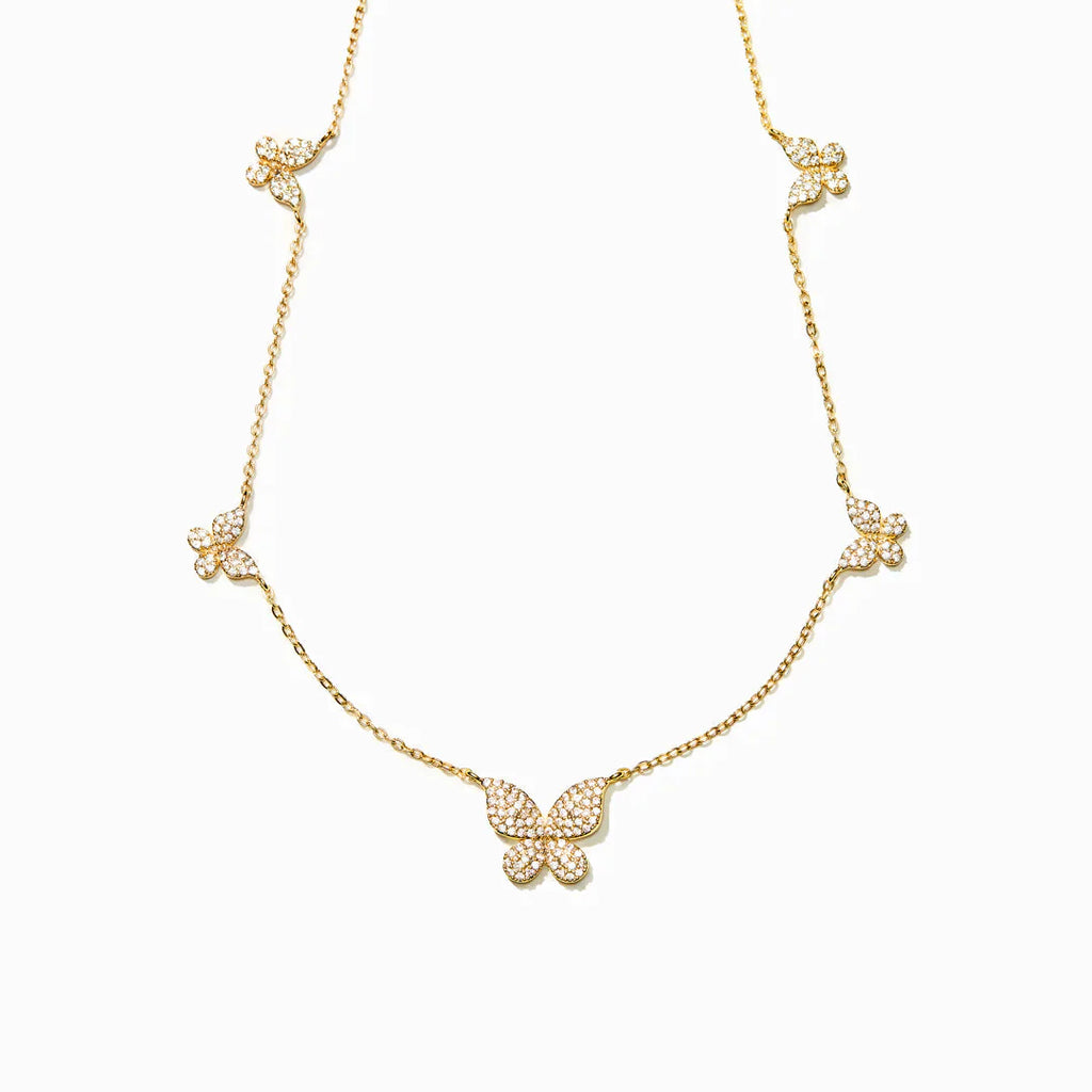 The Love A Mother Brings Butterfly Necklace