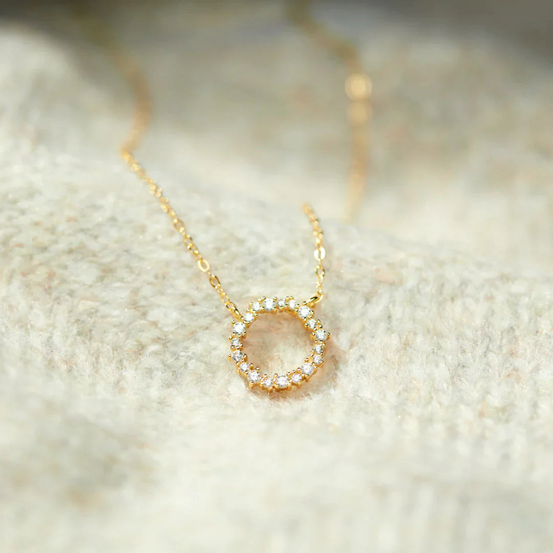 Open Circle Necklace