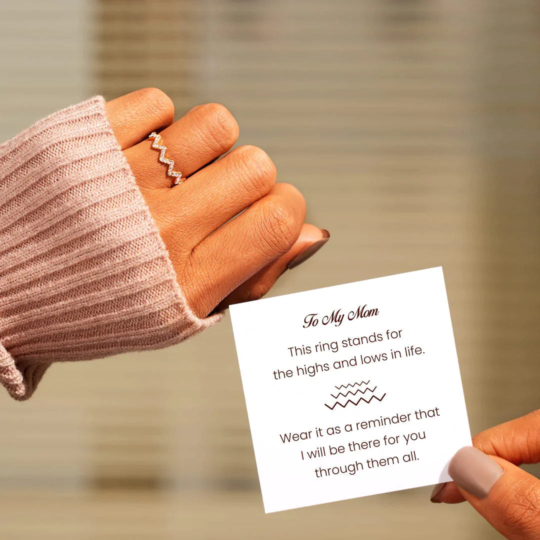 To Mom Highs And Lows Ring
