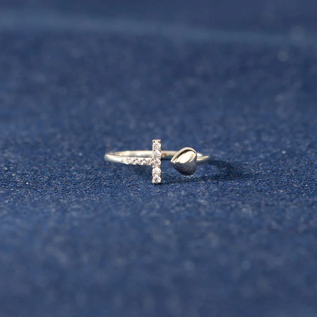 For Daughter Grow Under T Heart Ring