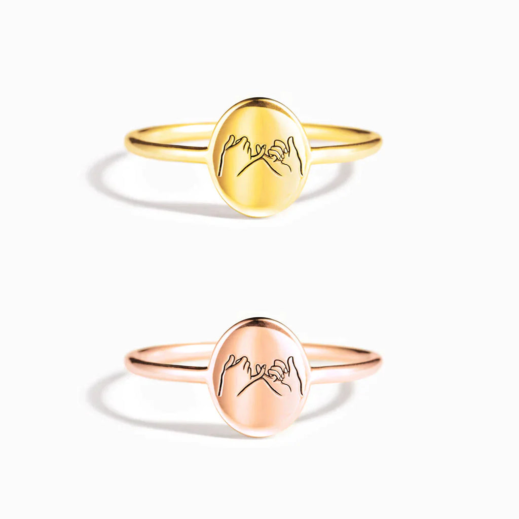 Ride Or Die Pinky Promise Ring
