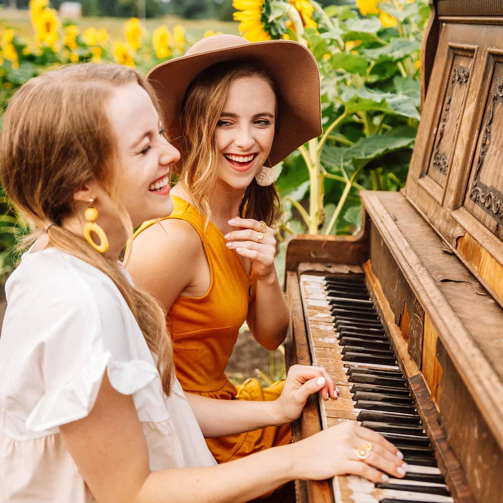 Best Friends Forever Rectangle Interlocking Necklace