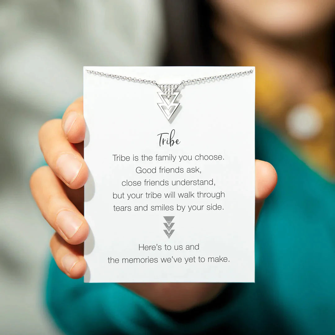 Tribe Triangles Necklace